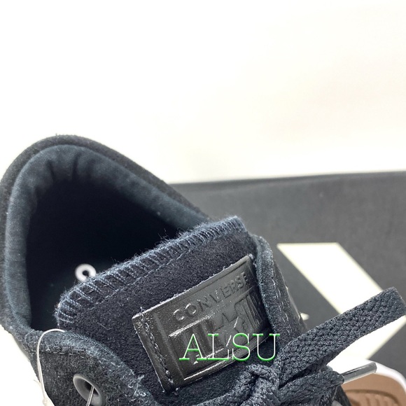 Converse Ctas Madison Suede Low Top Black Men’s - Picture 10 of 11